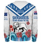 australia-city-of-canterbury-bankstown-anzac-custom-sweatshirt-anzac-day-im-with-the-doggies-sweatshirt
