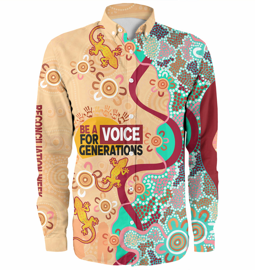 australia-national-reconciliation-week-custom-long-sleeve-shirt-be-a-voice-for-generations-shirt