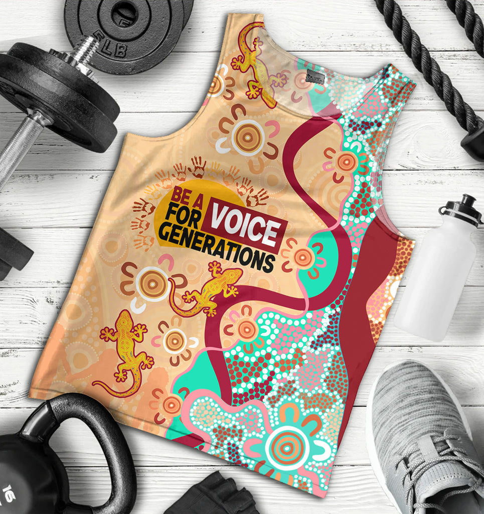 australia-national-reconciliation-week-custom-men-tank-top-be-a-voice-for-generations-tank-top