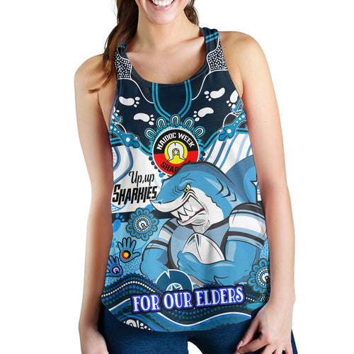 australia-sutherland-and-cronulla-naidoc-week-custom-women-racerback-tank-for-our-elders-home-jersey-tank