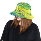 aboriginal-bucket-hat-dot-painting-indigenous-circle-patterns