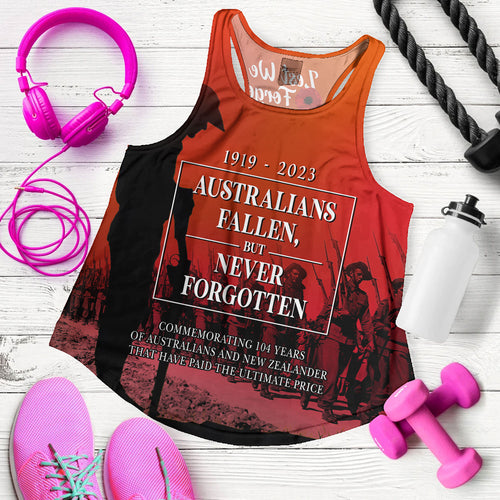 australia-anzac-day-custom-women-racerback-tank-lest-we-for-get-anzac-quotes-tank