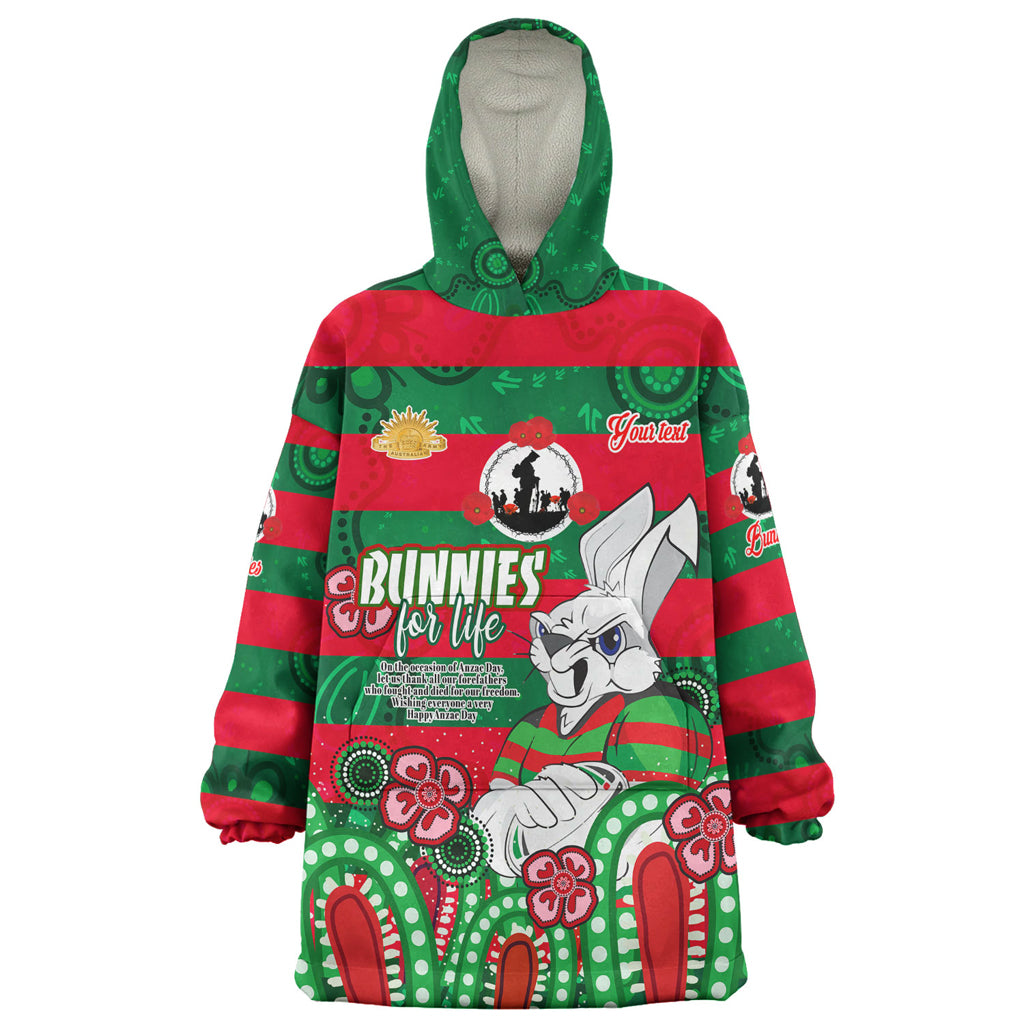 australia-south-of-sydney-anzac-day-custom-wearable-blanket-hoodie-bunnies-for-life-anzac-quotes-oodie