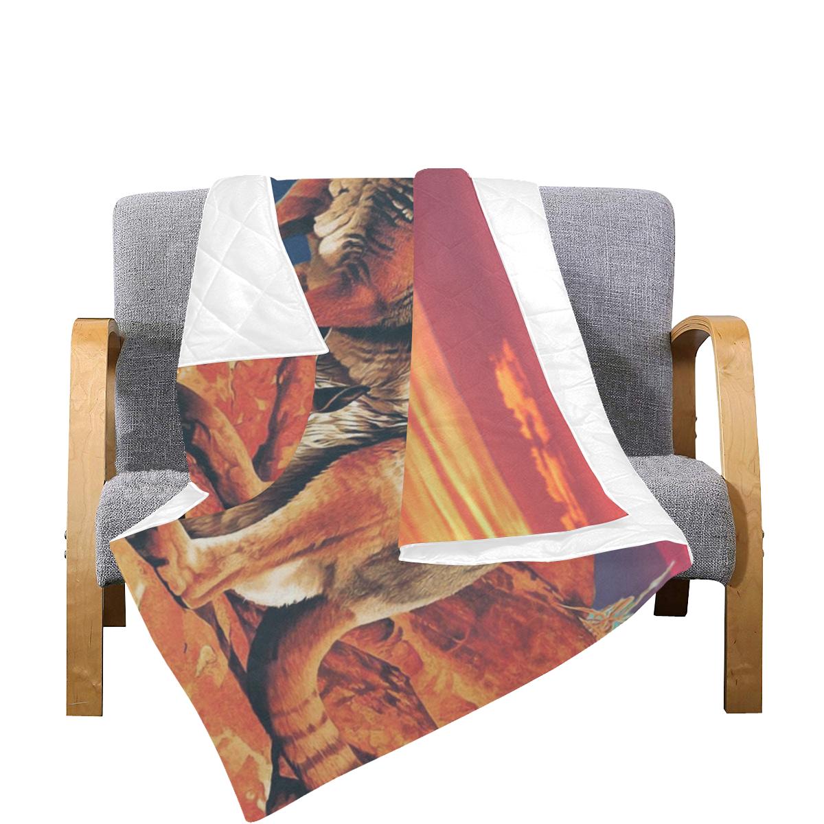 quilt-kangaroo-quilt-family-sunset