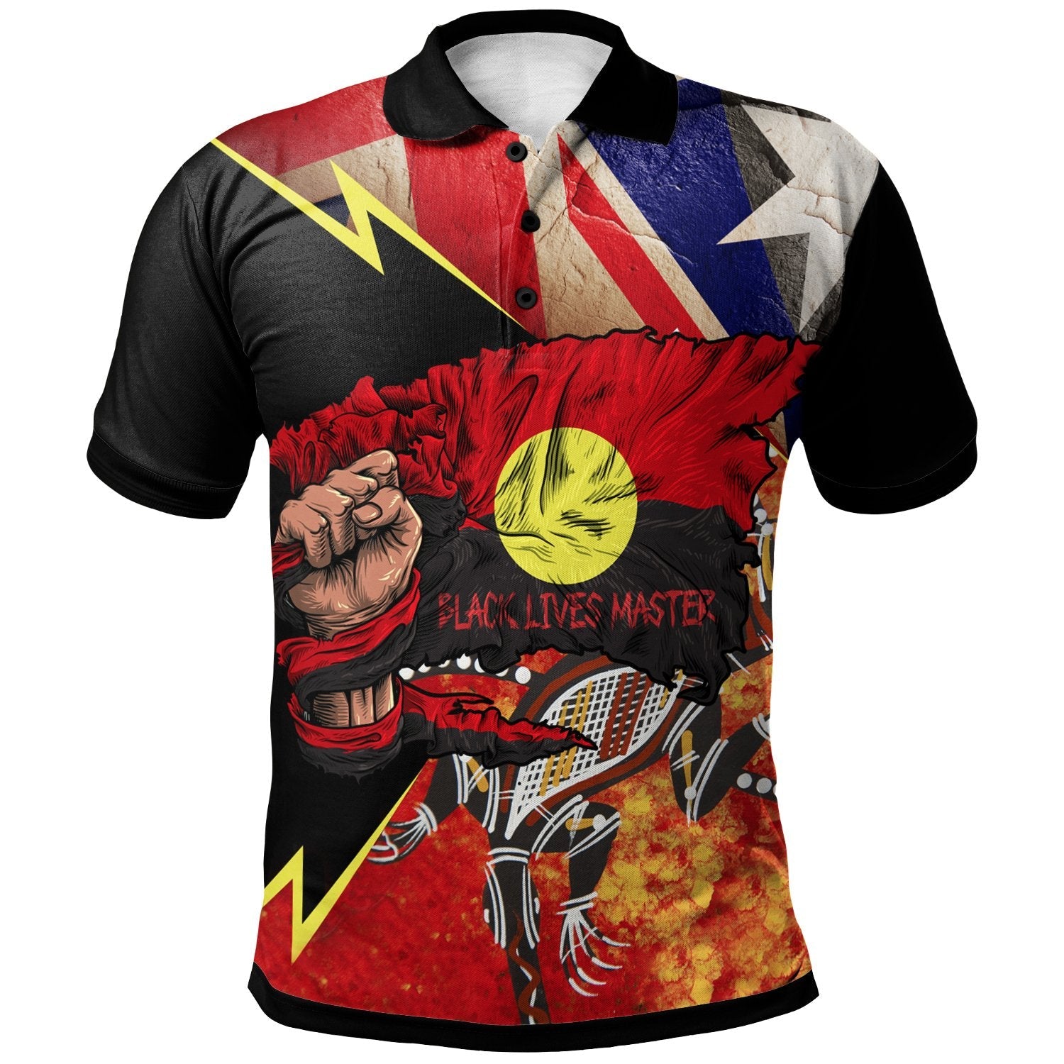 polo-shirt-aboriginal-black-live-matter