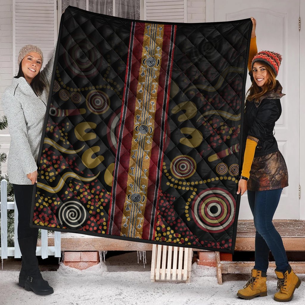 quilt-aboriginal-dot-panting-art-stripe-lines