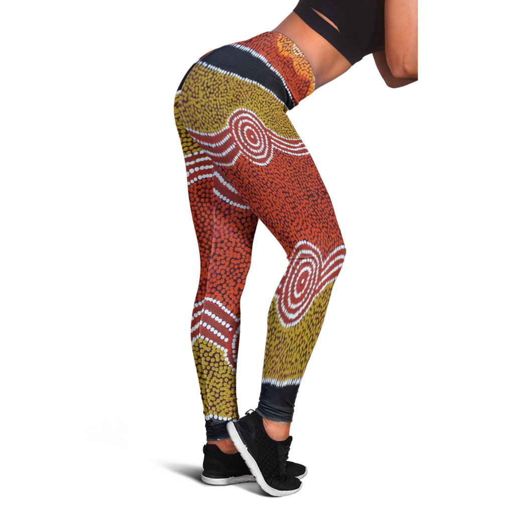 legging-aboriginal-dot-style