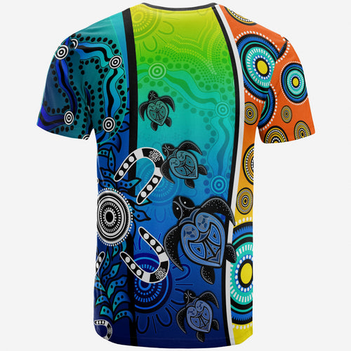 kid-aboriginal-t-shirts-indigenous-turtle-dot-painting-art