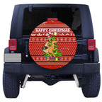 Australia Christmas Kangaroo Aboriginal Pattern Spare Tire Cover - LT2