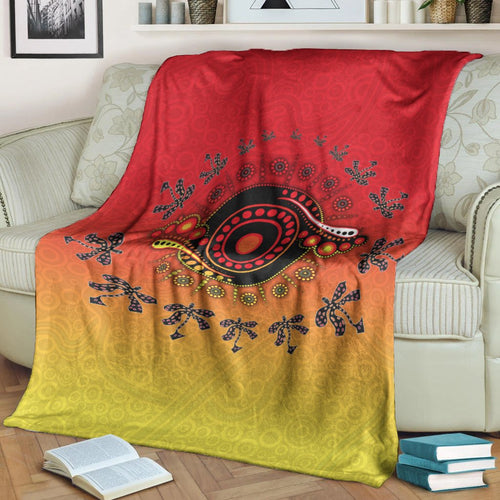 premium-blanket-circle-pattern