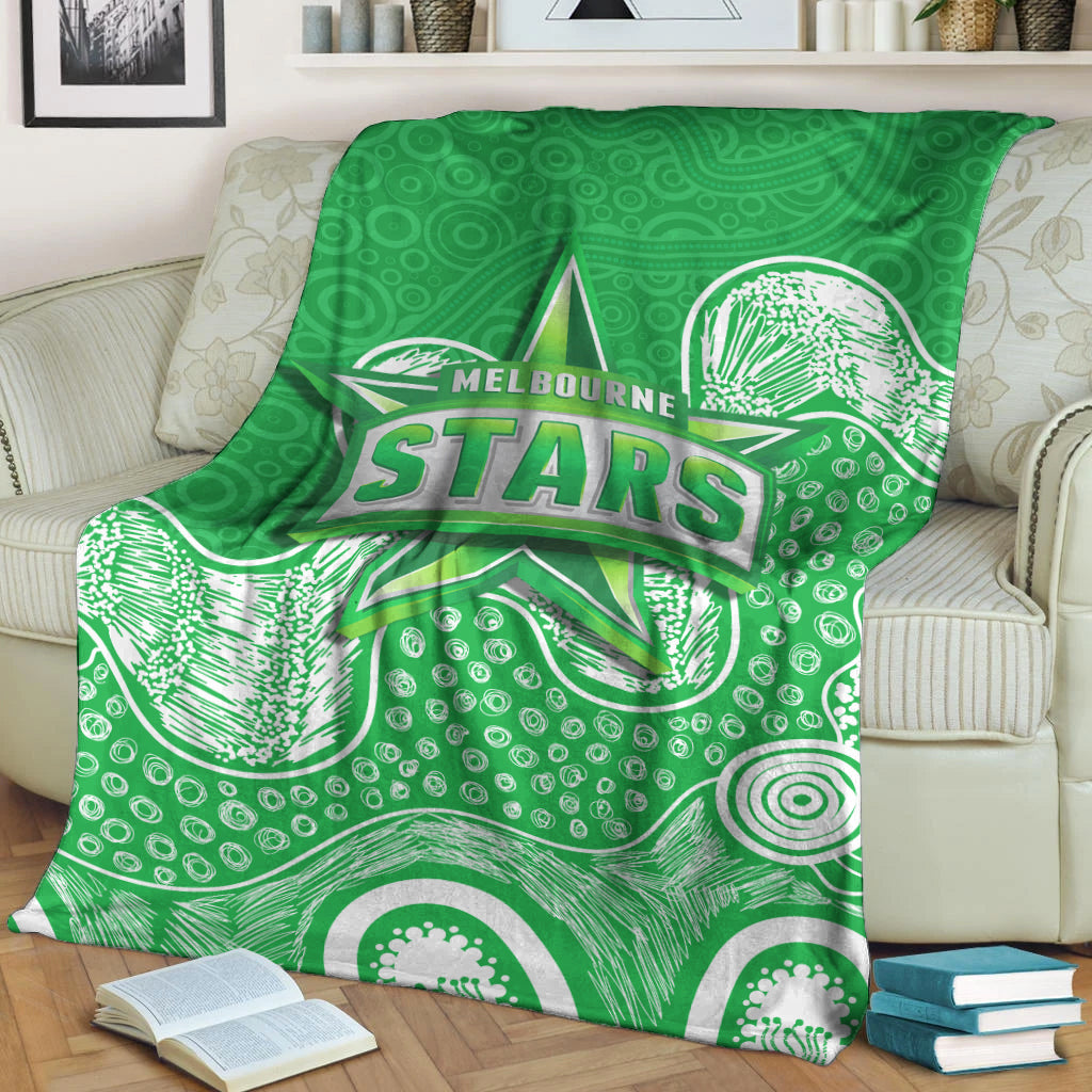 melbourne-stars-blanket-aboriginal-style-of-dot