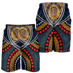 men-short-aboriginal-dot-panting-art-with-snake