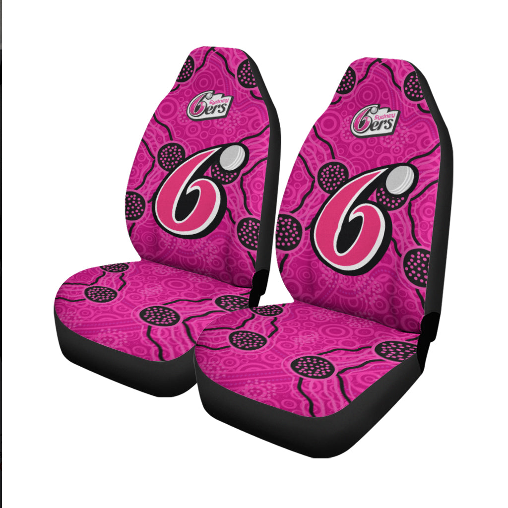 sydney-sixers-car-seat-covers-aboriginal-dot-painting