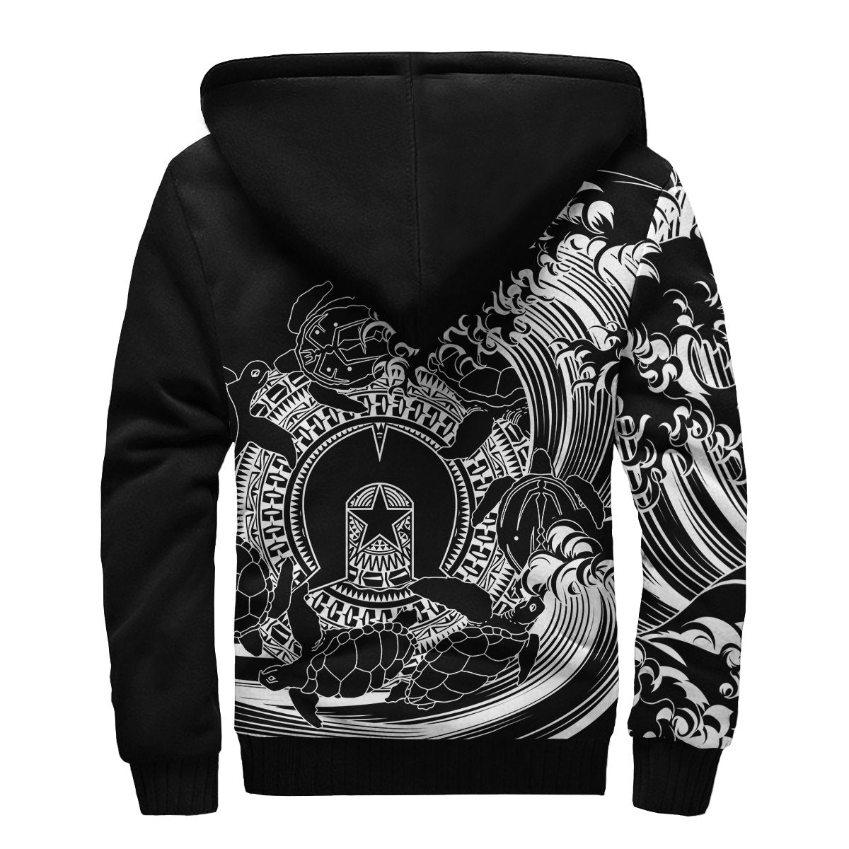 aboriginal-sherpa-hoodie-torres-strait-islands-in-wave-black
