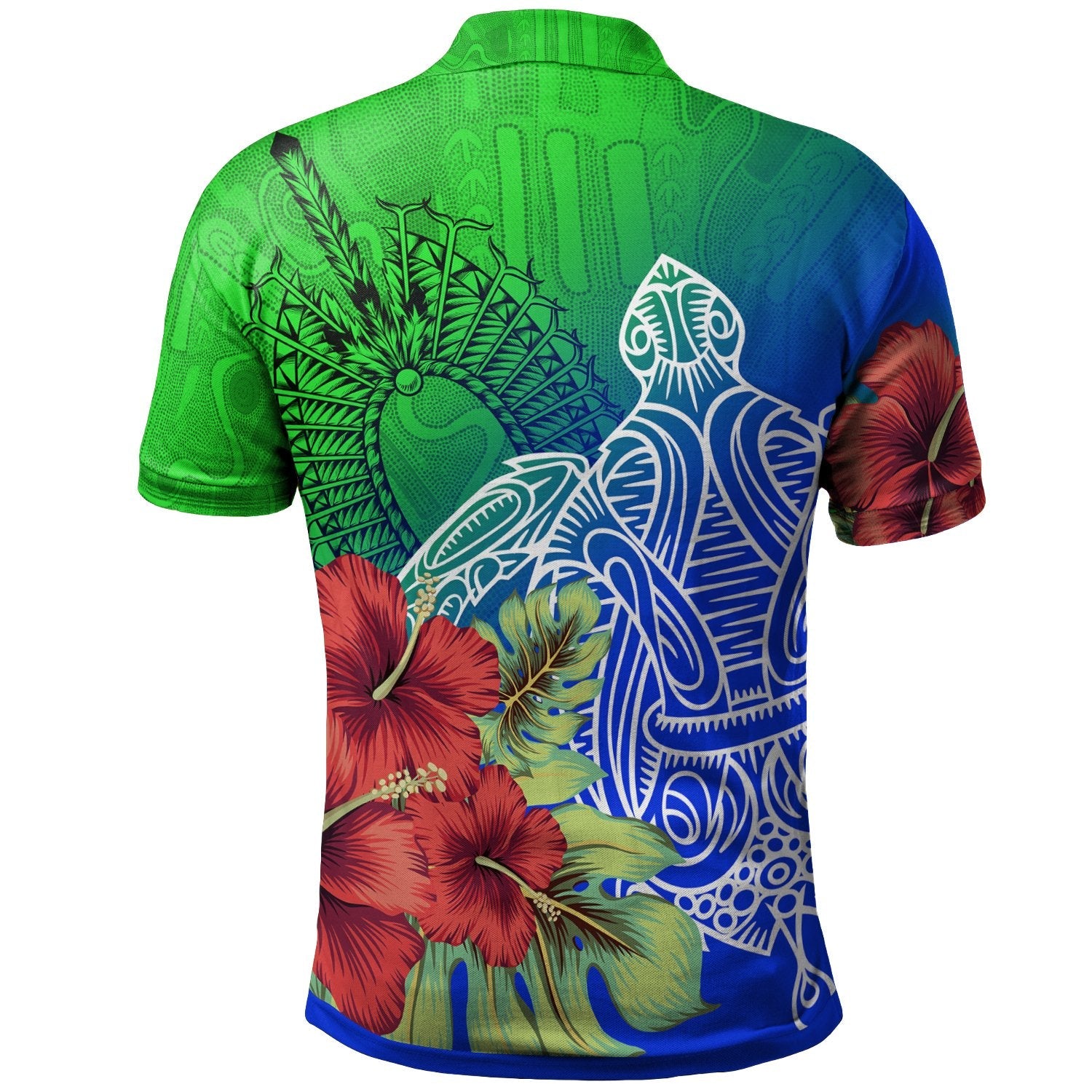 torres-strait-islanders-polo-adults-ocean-hibiscus