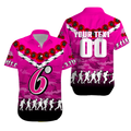 (Custom Personalised) Sydney Sixers ANZAC 2022 Hawaiian Shirt Camouflage With Poppy