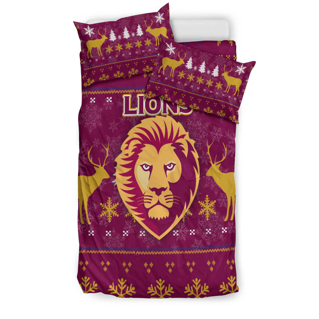 brisbane-lion-bedding-set-christmas-ugly-style
