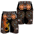 aboriginal-mens-shorts-lizard-sunshine