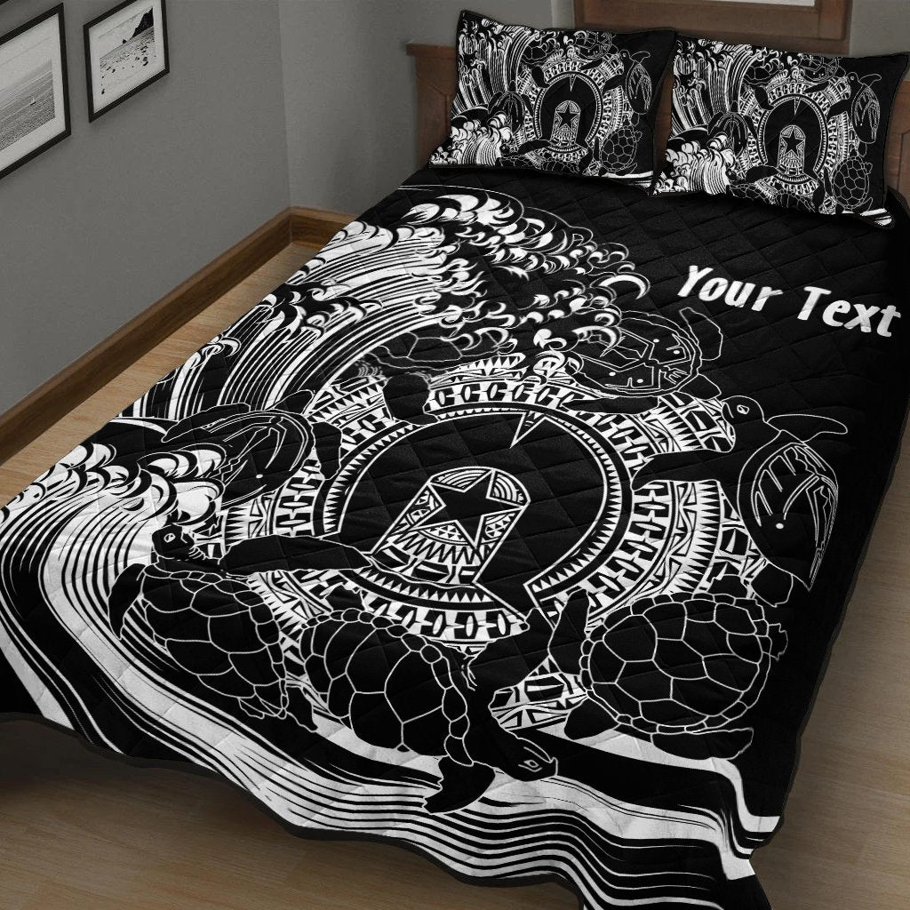 customaboriginal-quilt-bed-set-torres-strait-islands-in-wave-black