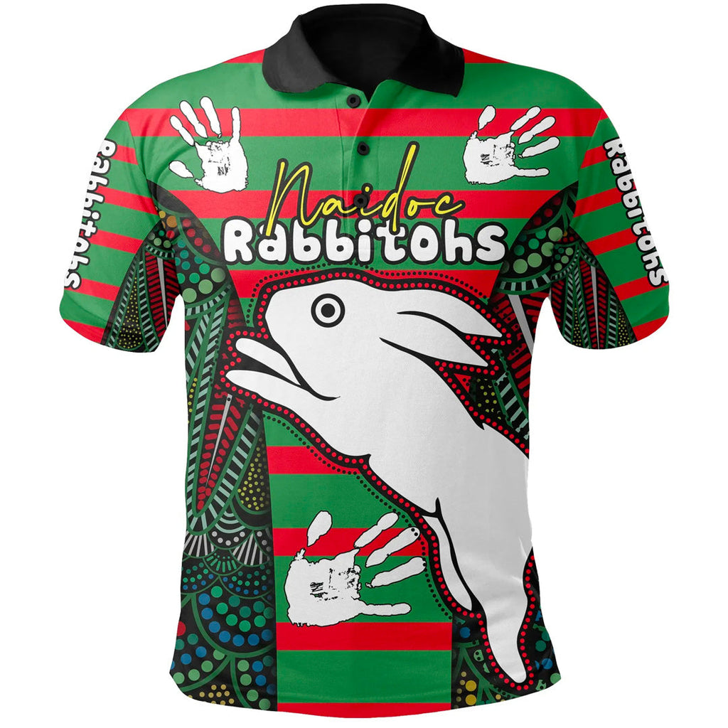 custom-personalised-rabbitohs-naidoc-week-polo-shirt-indigenous-sport-style-version-special
