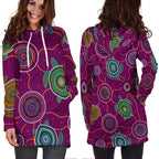 hoodie-dress-aboriginal-turtle-purple-australia-dot-patterns