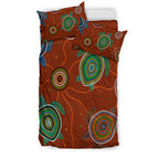 aboriginal-bedding-set-aussie-turtle-with-aboriginal-style