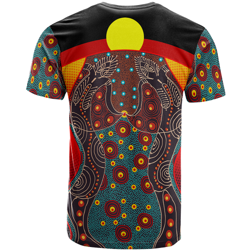 t-shirt-aboriginal-sublimation-dot-pattern-style-red
