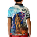 anzac-kid-polo-shirts-australian-soldier