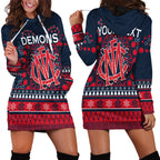 custom-personalised-demons-merry-christmas-hoodie-dress-melbourne-football-indigenous