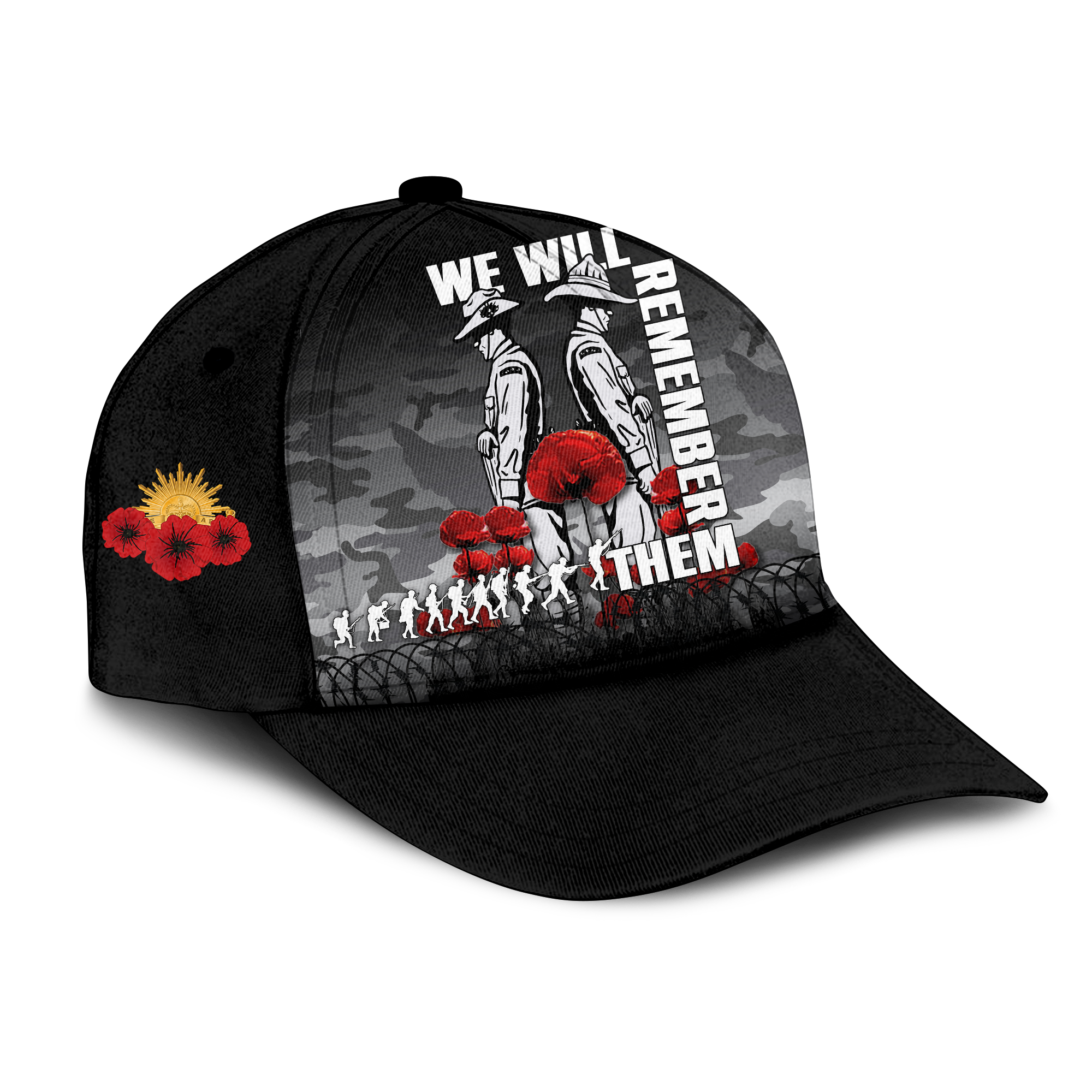 australia-anzac-2022-caps-camouflage-with-poppy-black