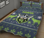 canberra-raiders-quilt-bed-set-christmas-ugly-style