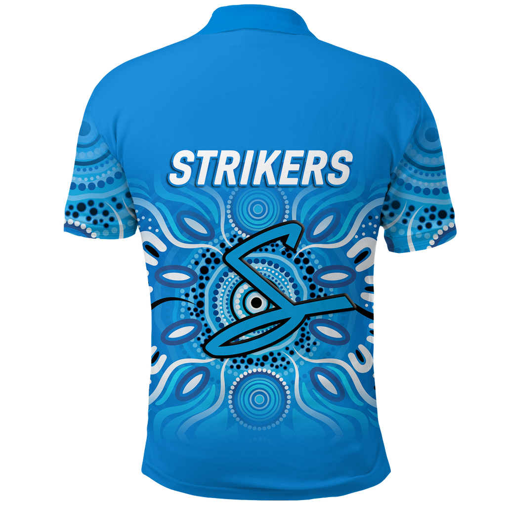 Adelaide Strikers Aboriginal Cricket 2022 Polo Shirt - LT12