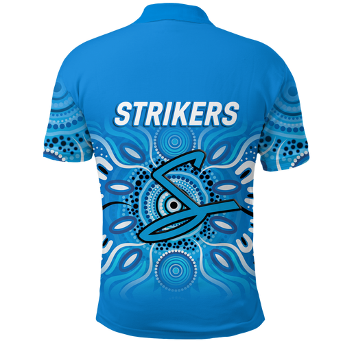 Adelaide Strikers Aboriginal Cricket 2022 Polo Shirt - LT12