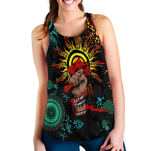 NAIDOC Week 2022 Aboriginal Art Unique Women Tank Top - LT12