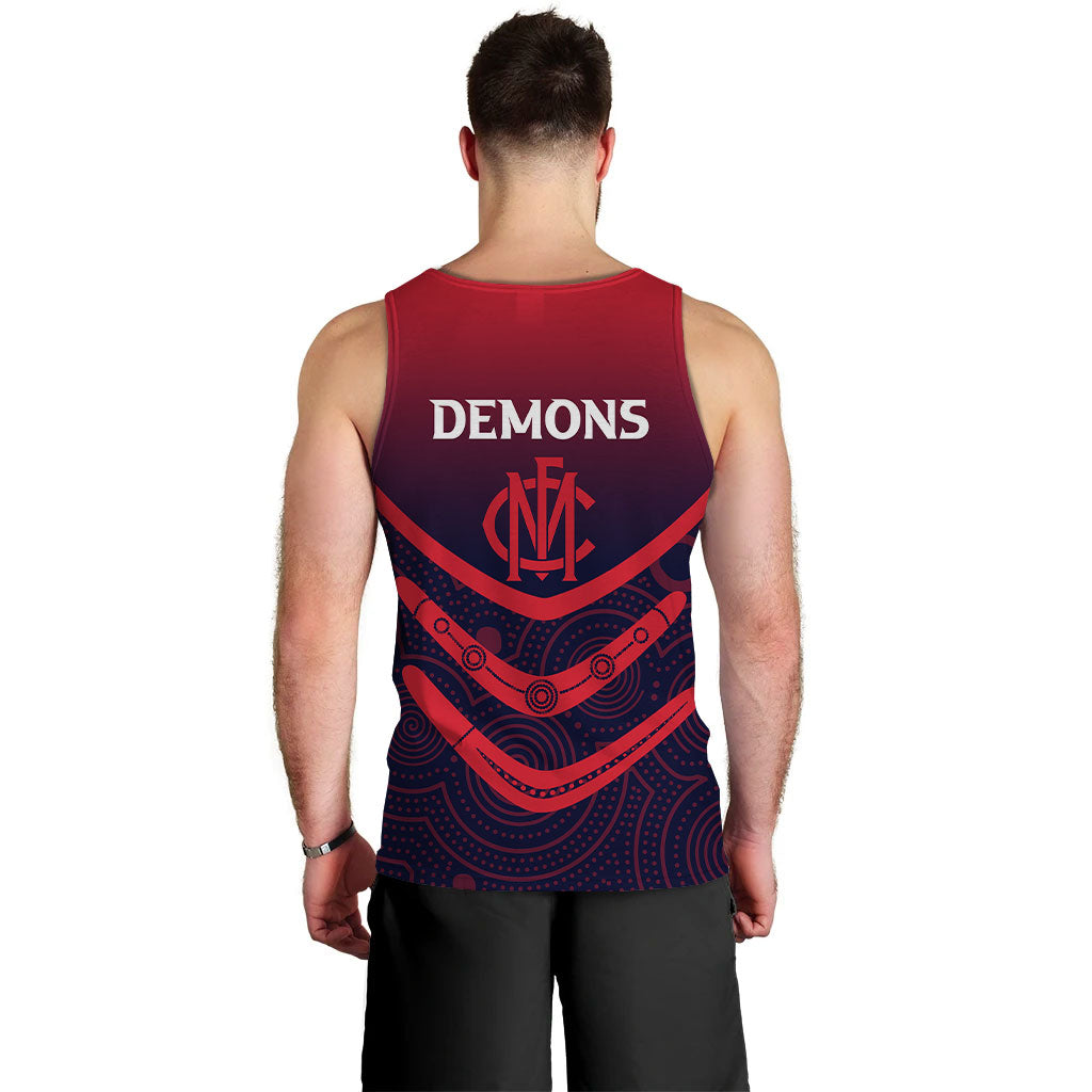 melbourne-demons-men-tank-top-aboriginal-dot-painting