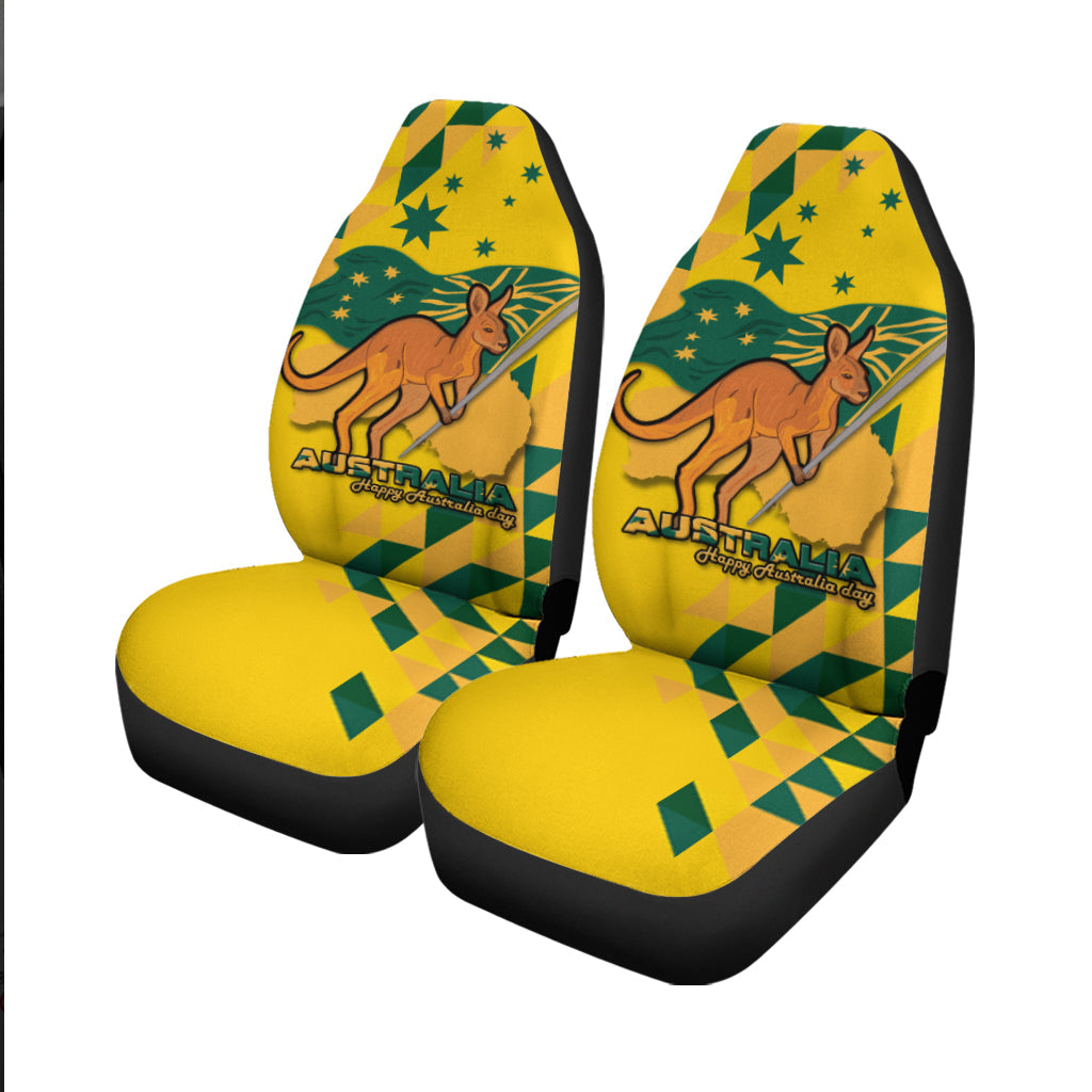 Australia Day Proud To Be Aussie Car Seat Covers - LT12