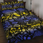 aboriginal-quilt-cover-set-australian-animals-patterns-golden-wattle