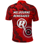Melbourne Renegades ANZAC Day Aboriginal Polo Shirt - LT12