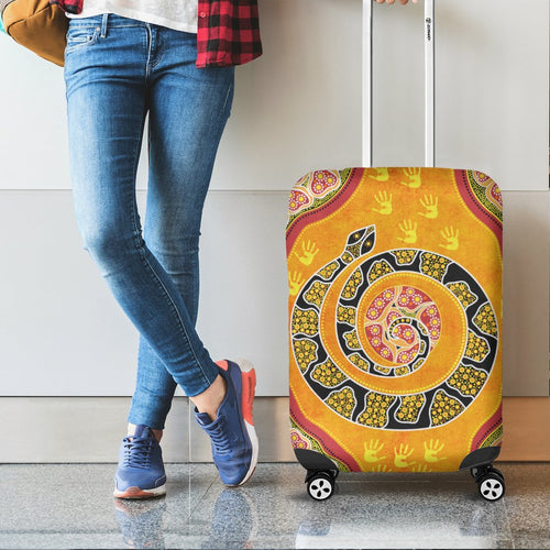 luggage-cover-aboriginal-unique-style-snake-orange-color-2021