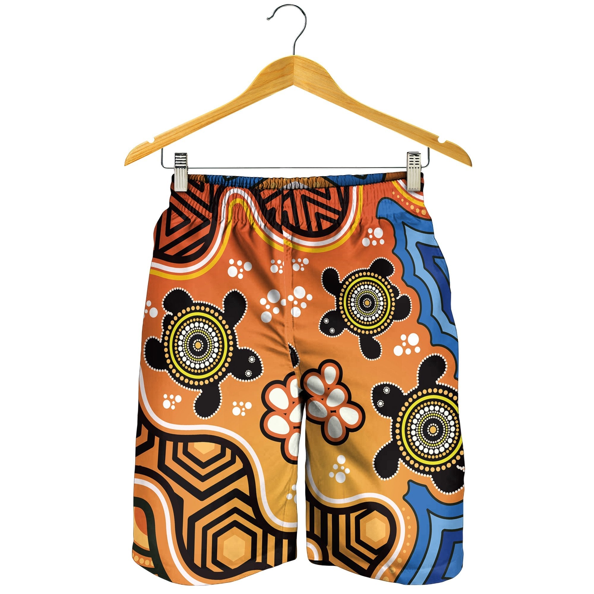 aboriginal-mens-shorts-indigenous-art-patterns-ver04