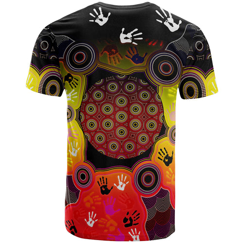 kid-aboriginal-t-shirt-indigenous-circle-dot-painting-hand-art