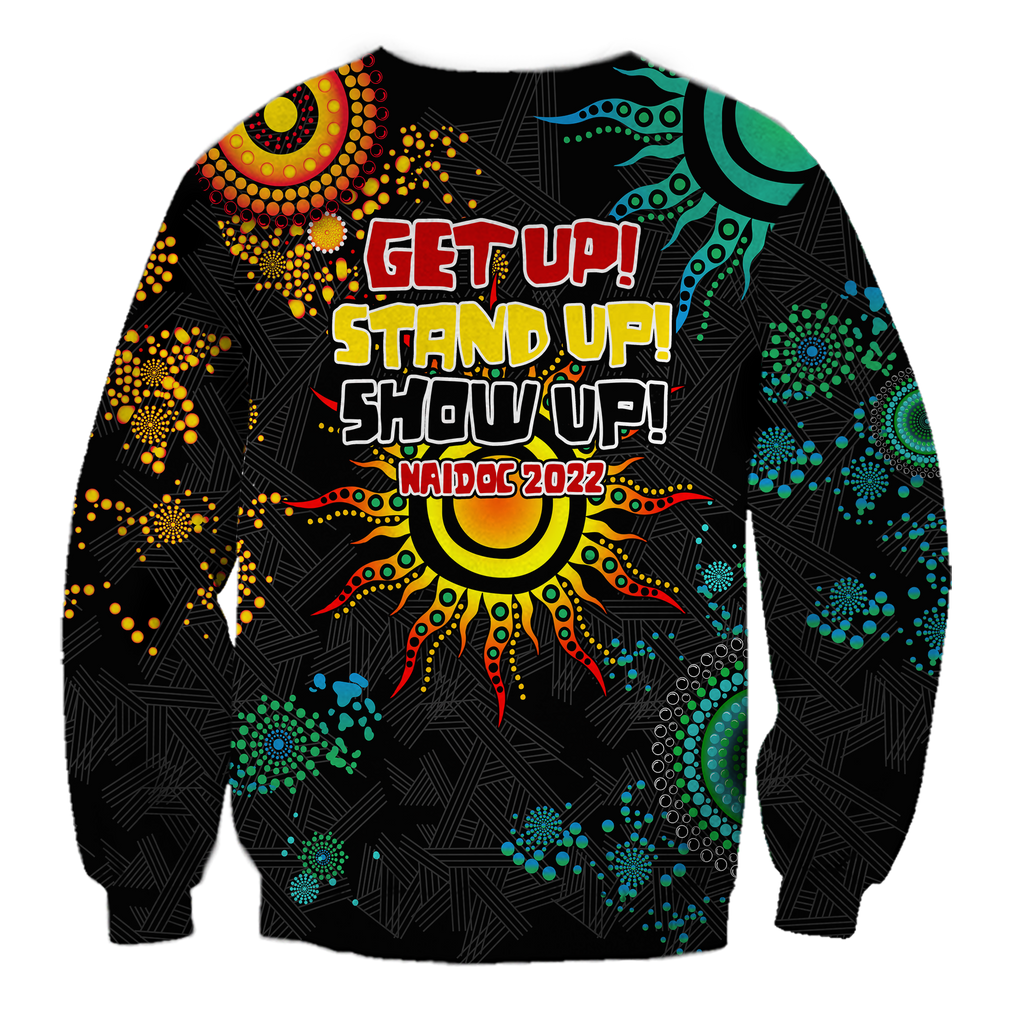 NAIDOC Week 2022 Aboriginal Art Unique Sweatshirt - LT12