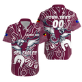 (Custom Personalised) Sea Eagles Rugby NAIDOC 2022 Aboriginal Hawaiian Shirt
