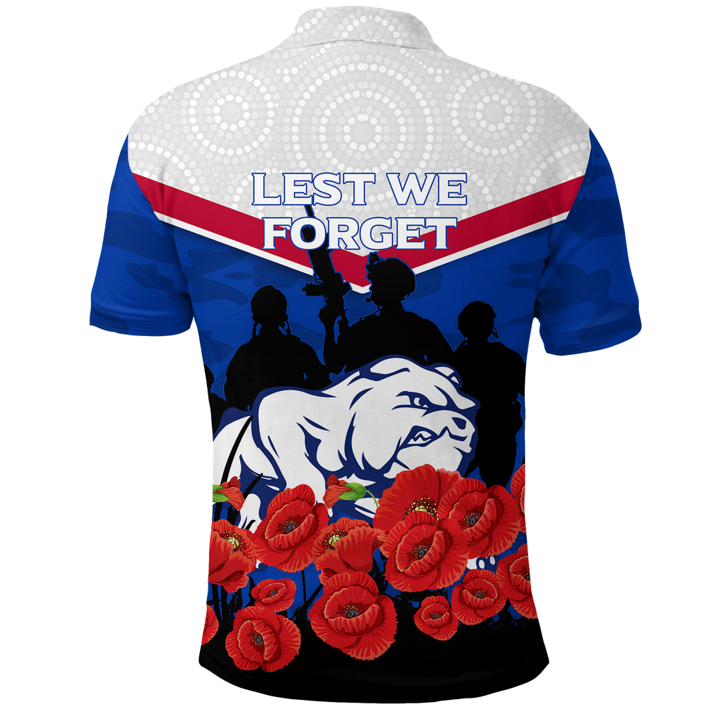 bulldogs-anzac-day-indigenous-art-polo-shirt