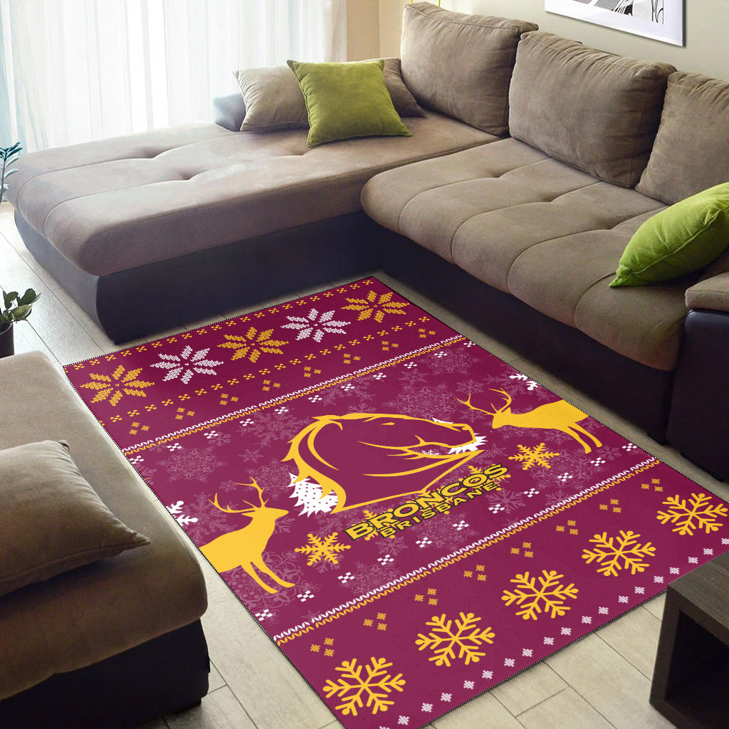 brisbane-broncos-area-rug-christmas-ugly