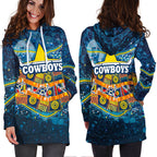 naidoc-week-cowboys-hoodie-dress-aboriginal-dot-painting