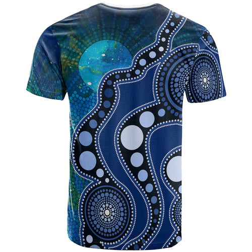 kid-aboriginal-t-shirt-australia-indigenous-flag-circle-dot-painting-art-blue