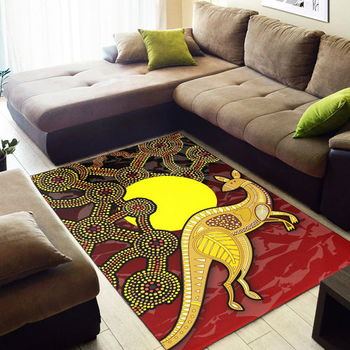 area-rug-australia-aboriginal-flag-and-kangaroo