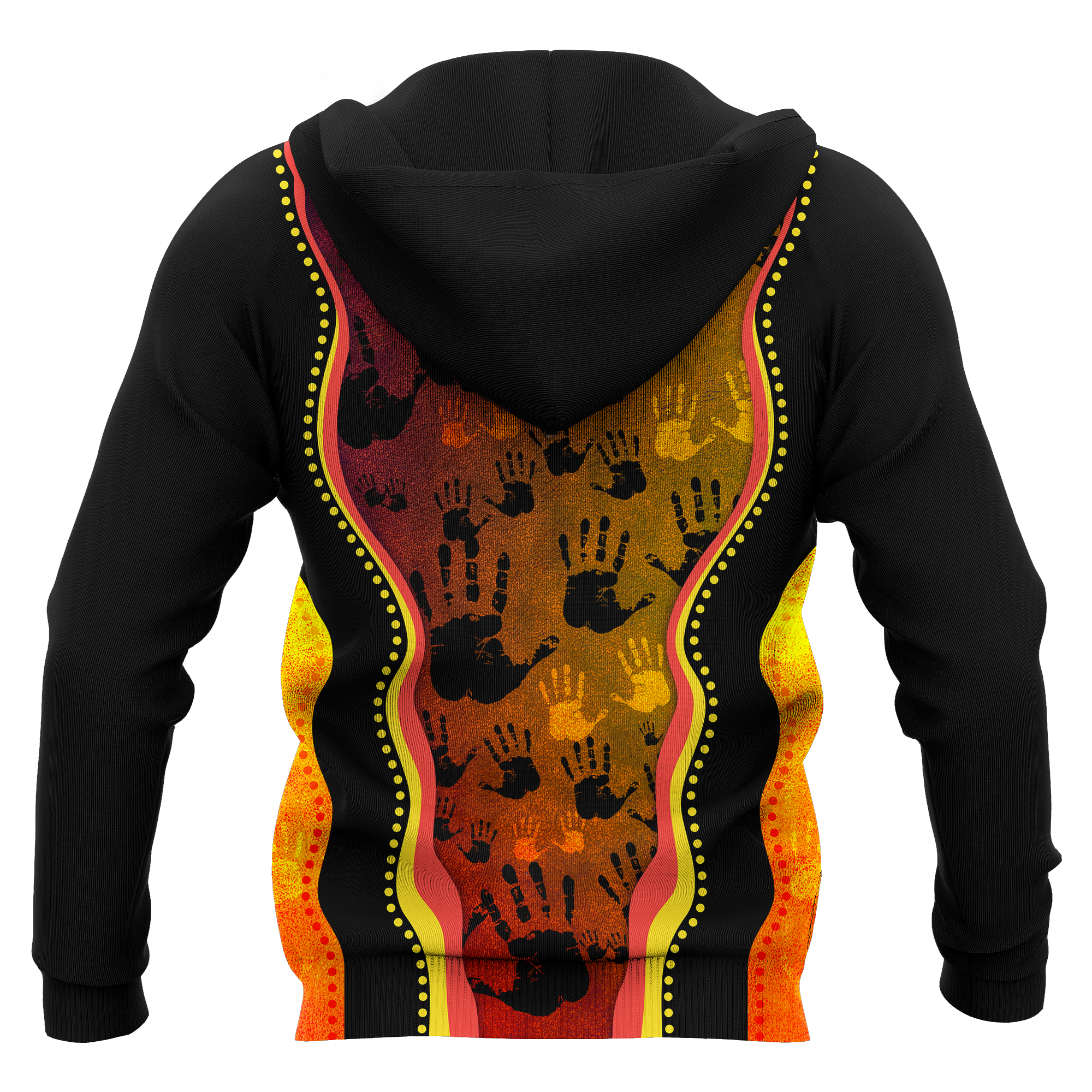 aboriginal-hoodie-aboriginal-rock-painting-hand-art-golden-style