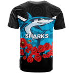 cronulla-sutherland-sharks-anzac-day-indigenous-art-t-shirt